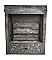 Antique American Sheet & Tin Plate Gas Fireplace Insert