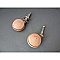 Set of 2 Vintage Resin Wheel Casters