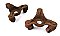 Antique Pair of Furniture Casters - Dolly