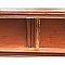 Antique 9' High Aesthetic Movement Cherry Fireplace Mantel - Circa 1870
