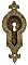 Antique Cast Bronze Pocket Door Flush Escutcheon Pull by Russell & Erwin - Circa 1882