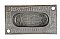 Antique Cast Iron "Windsor" Design by Reading Hardware Co. Flush Pull of Window Sash Lift - Circa 1897