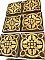 Antique "Campbell Brick & Tile Company" of Stoke-Upon-Trent Encaustic Tile Set - Circa 1880