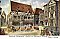 Antique German Fireplace Tile Set of 3 - Regensburg Bavaria