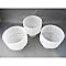 Set of 3 Antique Arts & Crafts Glass Shade - 2-1/4" Fitter