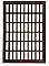 Antique 13" x 19" Cast Iron Heat Grate or Register With Louvers - Circa 1880