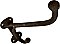 Pair of Antique 8" Cast Iron Harness Hooks by P. & F. Corbin - Circa 1900