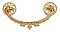 Cast Brass Bail Drawer  Pull - Unlacquered Polished Brass - 3" on Center