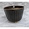 Vintage Brown Pottery Planter