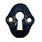 Antique Cast Iron Door Keyhole Cover or Escutcheon - Circa 1880