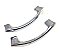 Pair of Chrome Kitchen Cabinet Pulls