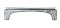 Antique Chrome Mid-Century Cabinet Door Drawer Pull - One Available