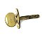 Antique Brass Thumbturn for Mortise Door Lock