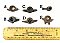 Reading Hardware Co. Antique Mortise Lock Parts - Hubs