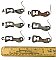 Russell & Erwin Antique Mortise Lock Parts - Tumblers