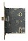 Antique Cast Iron & Steel Interior Mortise Door Lock in "Ceylon" Design by P. & F. Corbin - Circa 1900