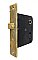 Antique Yale Interior Mortise Door Lock - Solid Brass Faceplate
