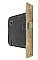 Antique Yale Interior Mortise Door Lock - Solid Brass Faceplate