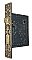 Antique Cast Bronze & Steel Interior Mortise Door Lock by Russell & Erwin - Circa 1887