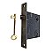 Antique Interior Mortise Door Latch Lock with Repro Key