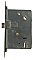 Antique Cast Iron & Steel Exterior Mortise Door Lock - Circa 1900
