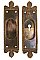Antique Sliding/ Pocket Door Lock Set in "New York" Design by P. & F. Corbin - Circa 1895