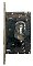 Antique Cast Iron and Bronze Pocket Door Lock - Circa 1880