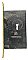 Antique Wrought Bronze "Ceylon" Design Pocket Door Lock by P. & F. Corbin - Circa 1905
