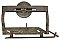 Antique Pair of "Lane's Parlor Door Co." Patent Steel Pocket or Sliding Door Hangers - Circa 1890