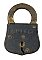 Antique Omeco Steel Padlock - No Key