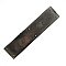 Antique Nickel Plated Cast Bronze Door Push Plate - 3-1/2" x 15" - Circa 1910
