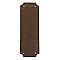 Antique Single Wrought Steel Push Plate