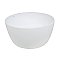 51-Inch Solid Surface White Stone Freestanding Tub with Drain, Matte White