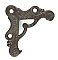 Antique Victorian Single Screen Window or Door Corner Bracket - Circa 1886