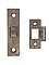 Antique Storm or Screen Door Mortise Latch with Strike Plate - Circa 1920