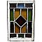 Antique Stained Glass Window  - Circa 1880