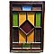 Antique Stained Glass Window  - Circa 1880