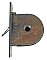 Antique Window Sash Balance Axle Pulley - Circa 1880