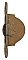 Antique Iron Scalloped Window Sash or Axle Pulley