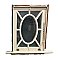 Antique Queen Anne Style Hopper Window - Circa 1880