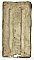Antique Art Deco Style Green Tile 5-1/2" x 2-7/8"