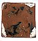 Vintage Green Metallic Glaze Ceramic Tile 2-7/8" square