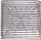 Antique "Luxfer Prism Co." Glass 4" x 4" Tile - Art Deco