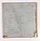 Antique Pale Grey Plastic Polystyrene Wall Tile "C.F. Church Manufacturing Company" Holyoke, Mass - 4-1/4" x 4-1/4" - Sold Each