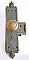 Antique Solid Brass Unit Lock