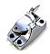 Vintage Midcentury Modern Amerock Chrome Window Sash Lock