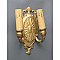 Antique Cast Brass Double Arm Wall Sconce - Circa 1930