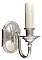 Antique Silverplate Colonial Revival Wall Sconce - Circa 1920