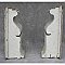 Antique Pair of Wooden Corbels