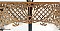 Antique Victorian Oak Stick and Ball Fretwork - Circa 1880